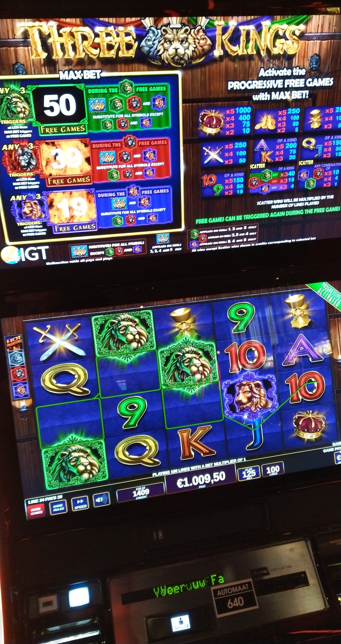Three Kings Slot Machine by