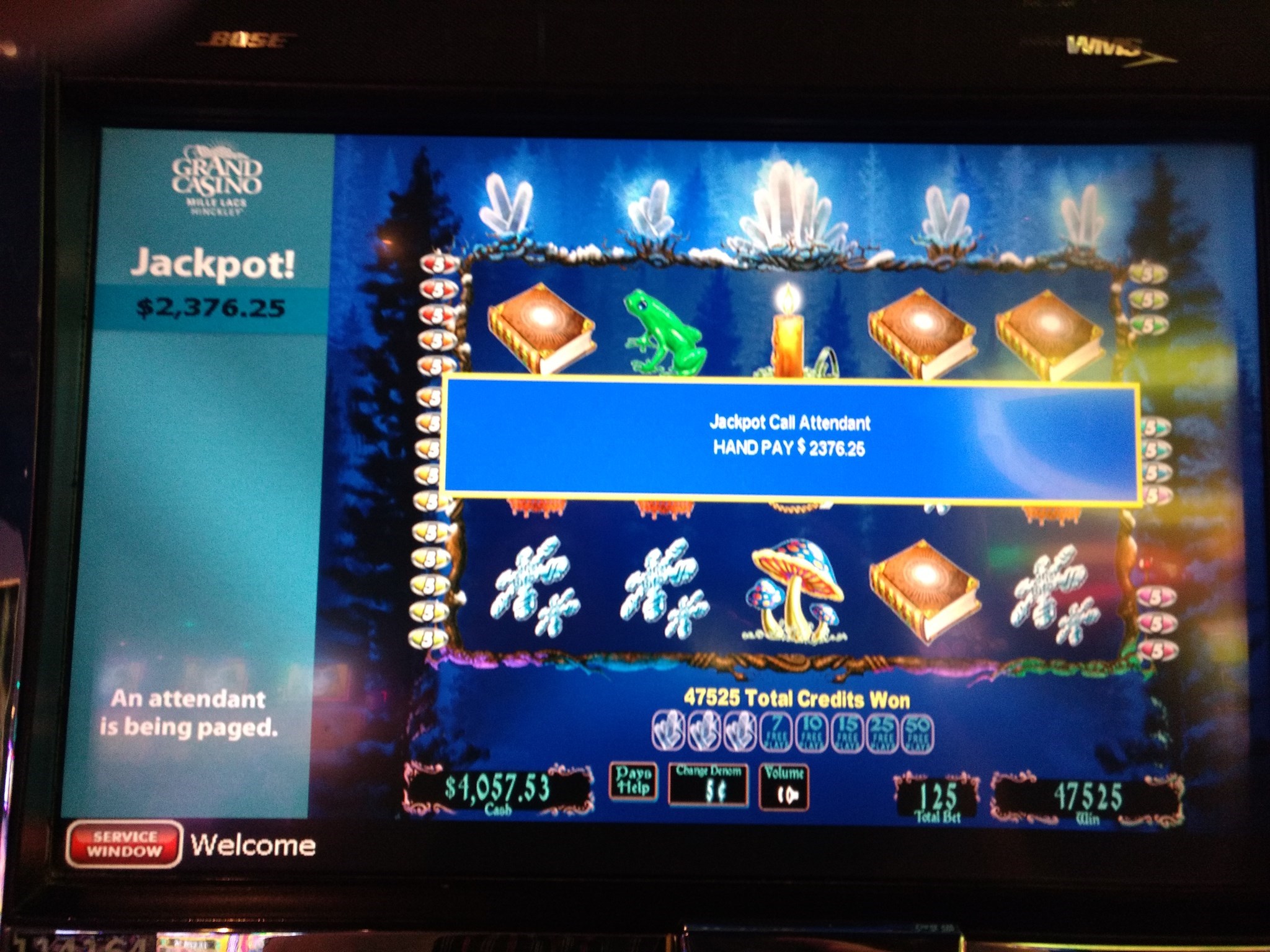 VIP Casino Host for Comps at Grand Casino Hinckley, Minnesota