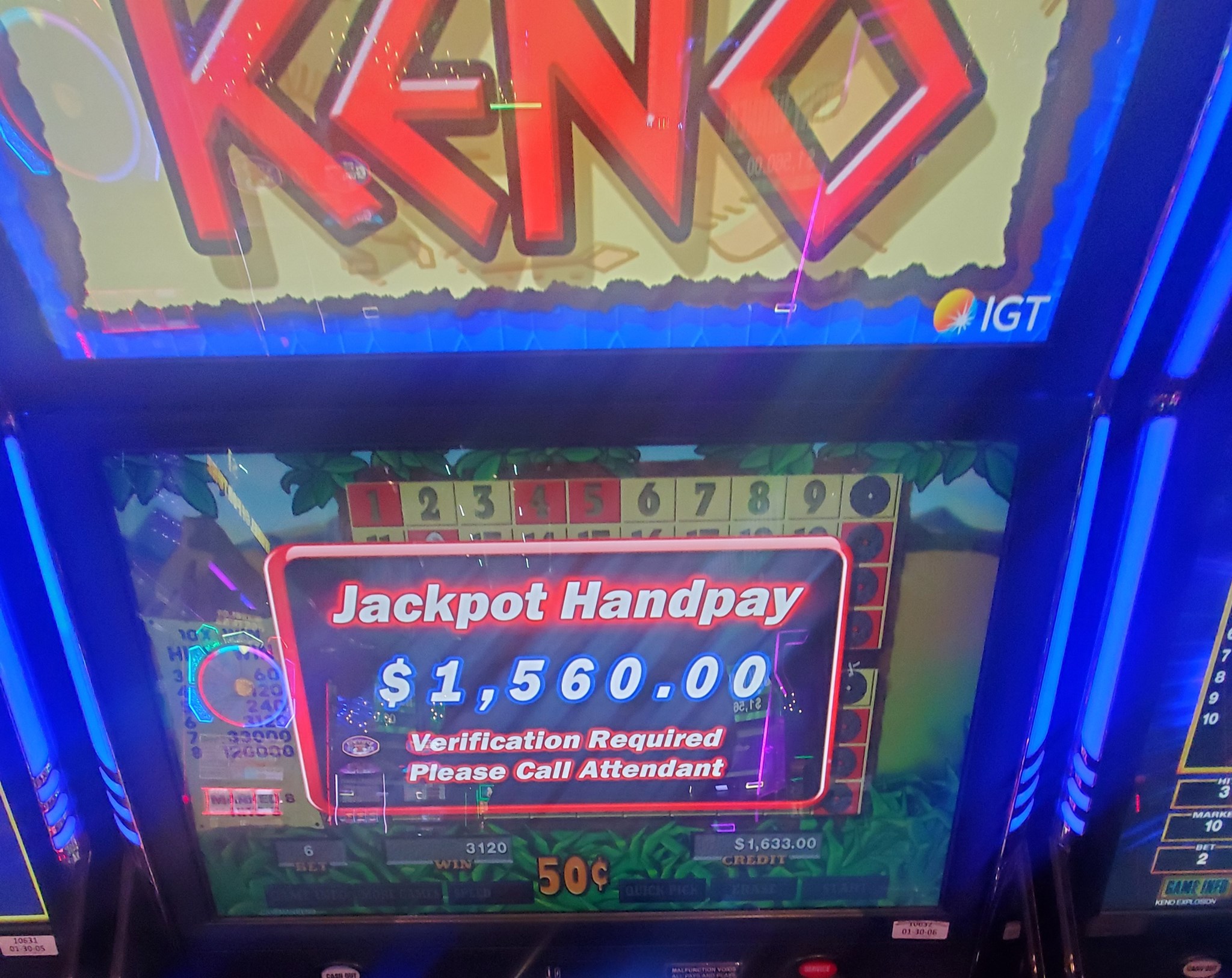 Caveman Keno Slot Machine by